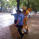 Illustration for article titled Bumblebee Begging on the Streets for a Trip to Cybertron
